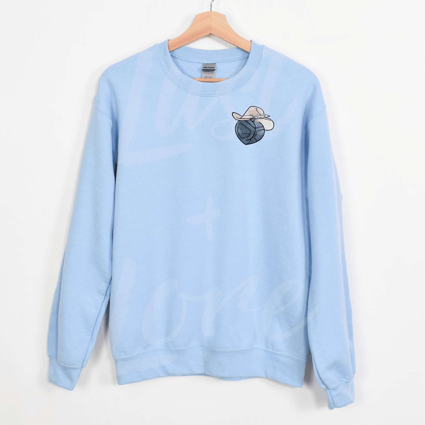 Baby's Got Her Blue Jeans On // CREWNECK