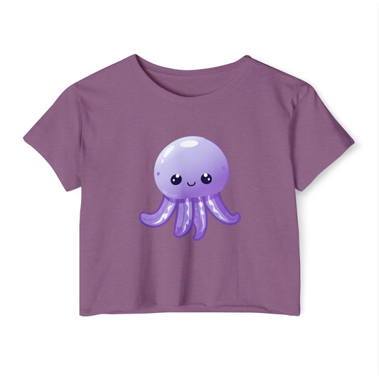the cutest octopus // FESTIVAL CROP TOP