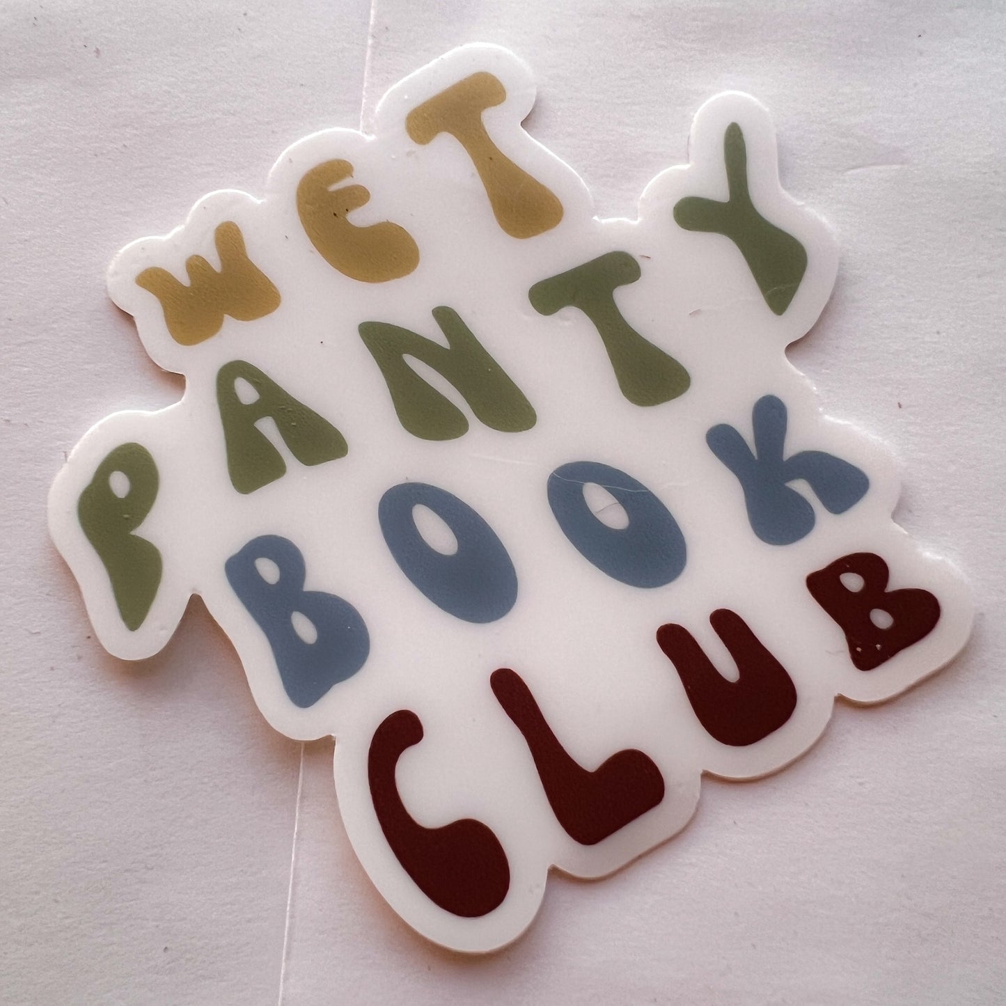 Wet Panty Book Club // STICKERS