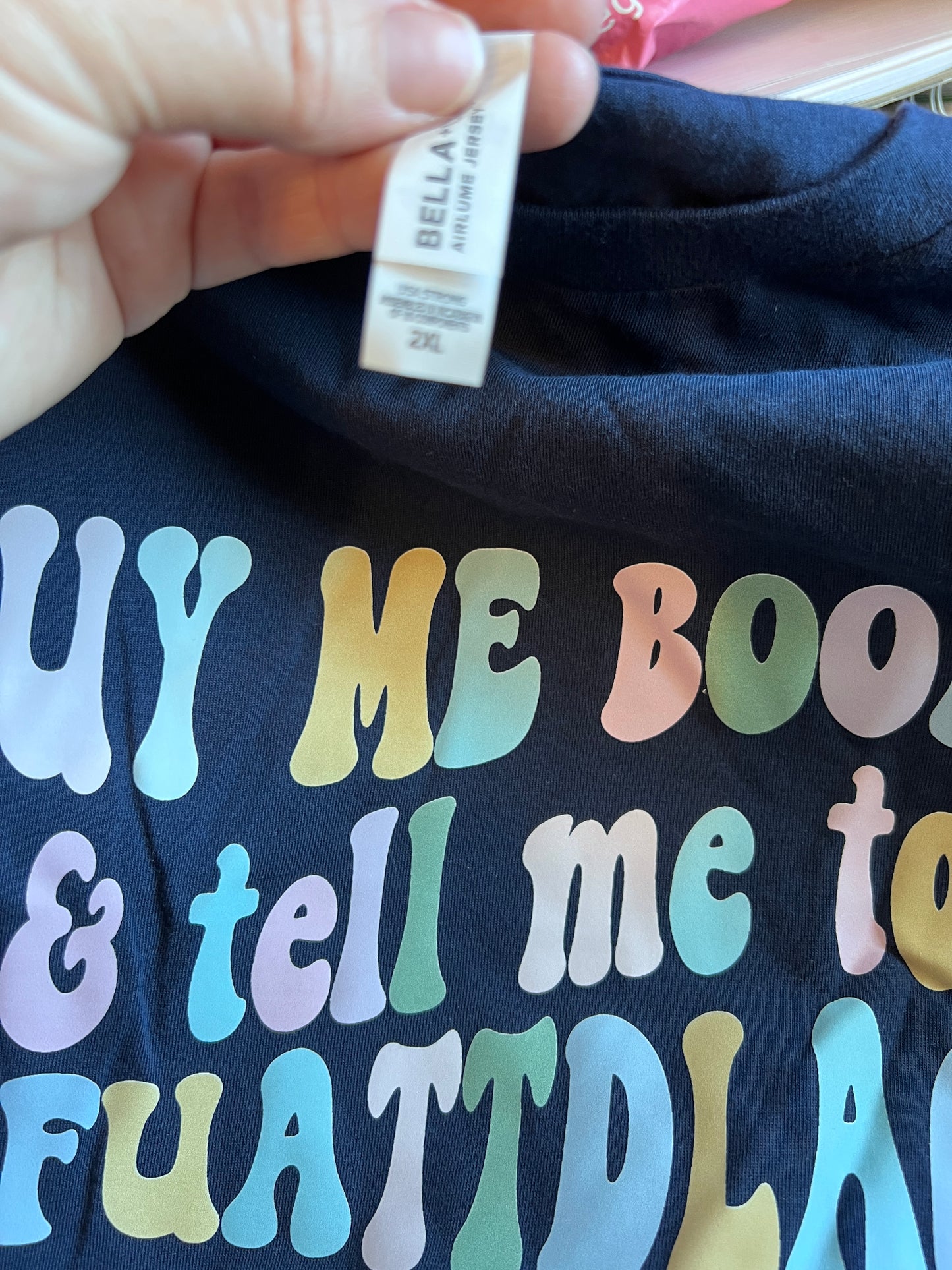 Buy Me Books & Tell me to stfuattdlagg // Long Sleeve TEE