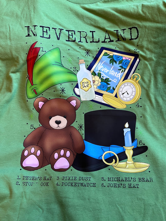 Neverland Chart // Misprint TEE